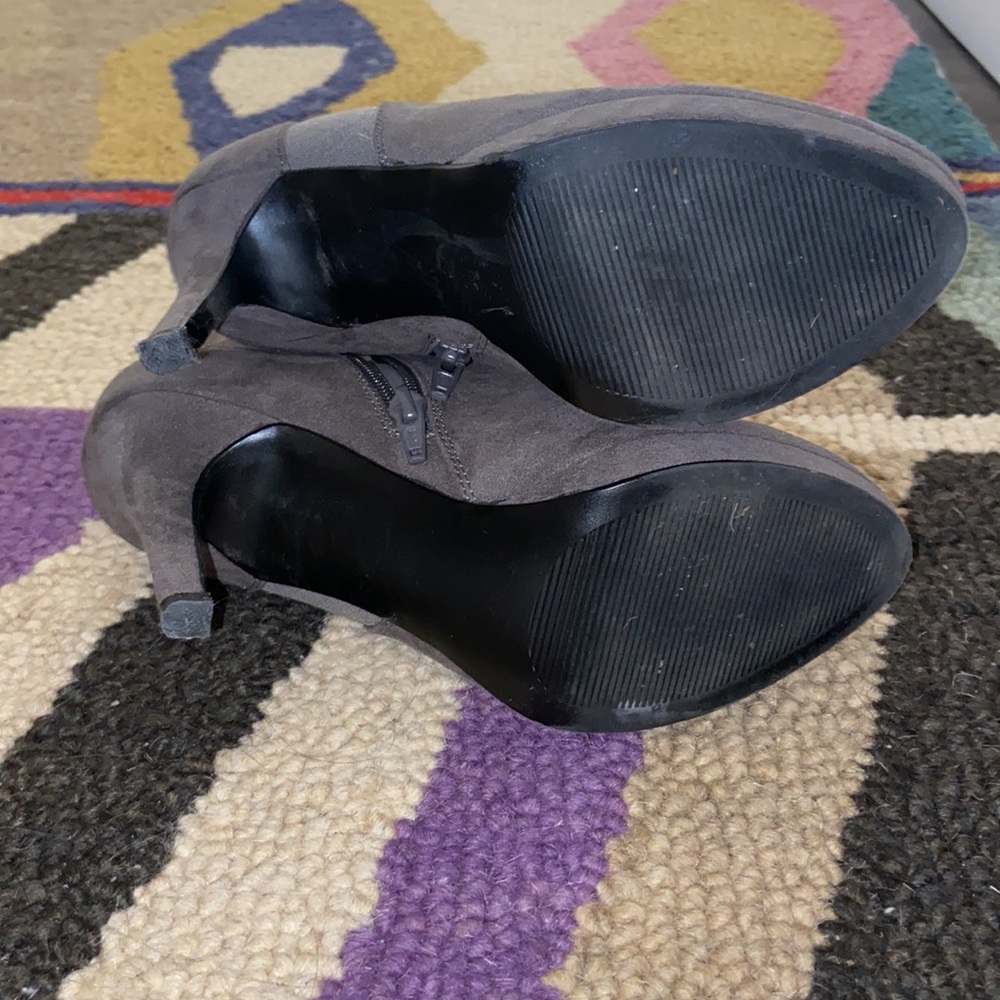 Gray Booties - Picture 4 of 6